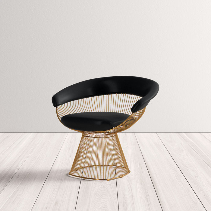 Melva Vegan Leather Upholstered Dining Chair AllModern